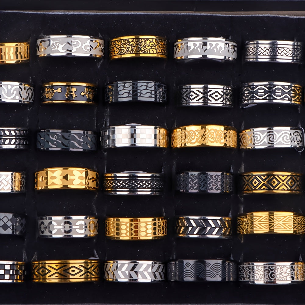 10pcs   carved pattern multi