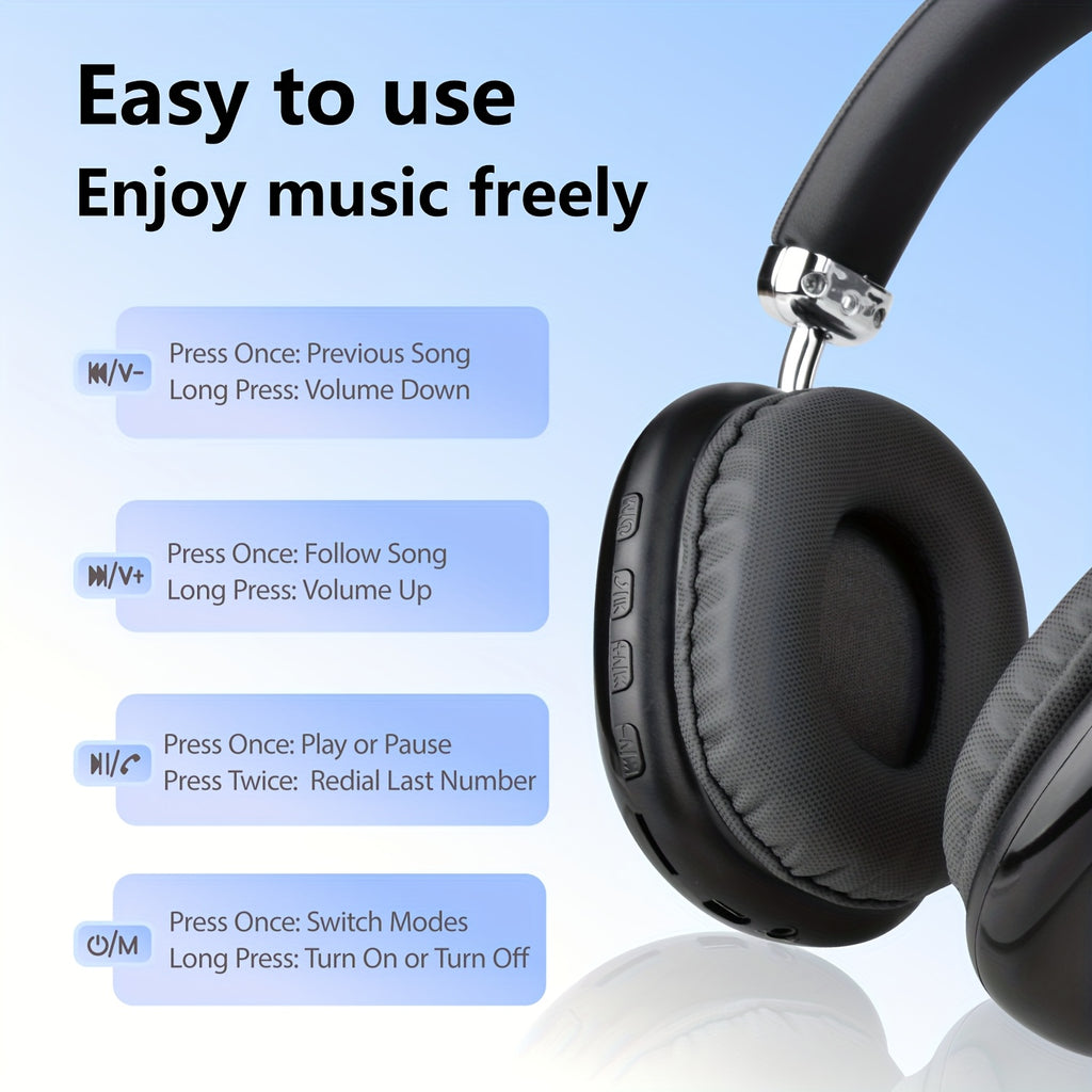 b40   wireless hifi music headphones tws