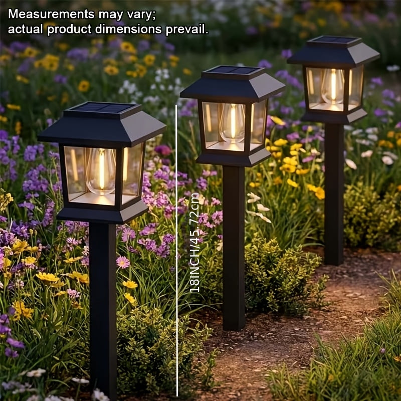 12pcs solar pathway lights   bright led solar