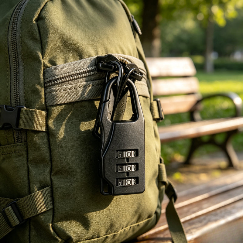 4pcs 3 digit combination locks suitable suitcases backpacks