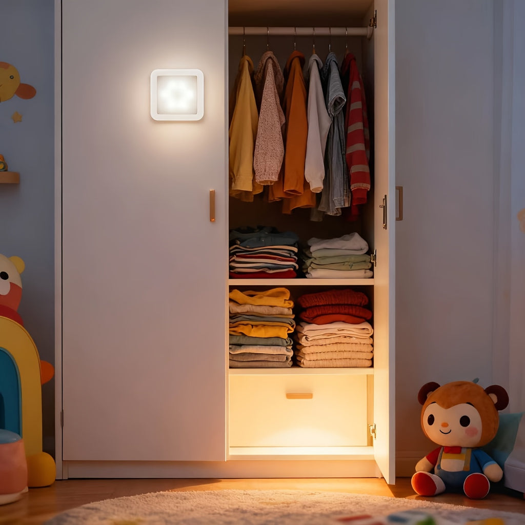 sensor night light 6 led wireless motion sensor