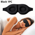1pc 3d contoured sleep mask zero eye pressure eye cover