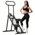 stair stepper foldable vertical aerobic climber