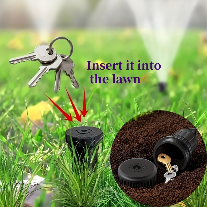 sprinkler key hideaway realistic key storage container