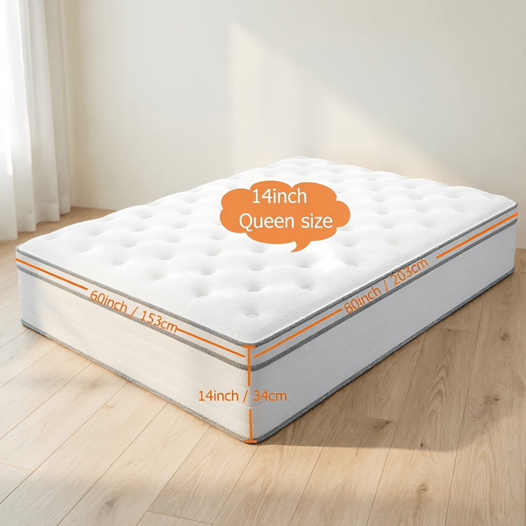 10 12 14 twin full queen king size memory foam mattress