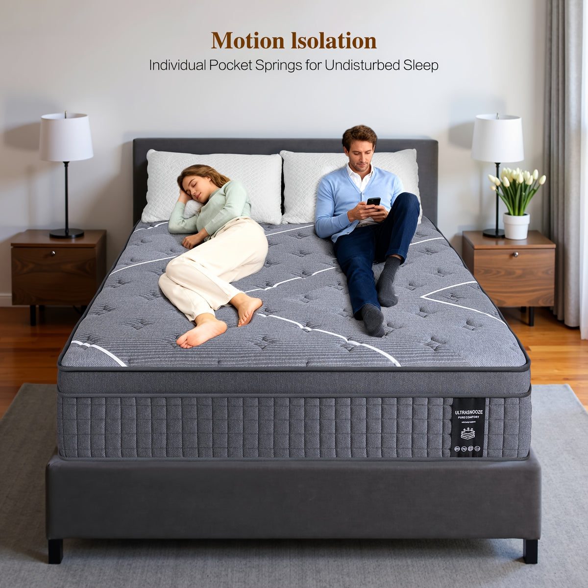 king size 16 inch   mattress memory foam