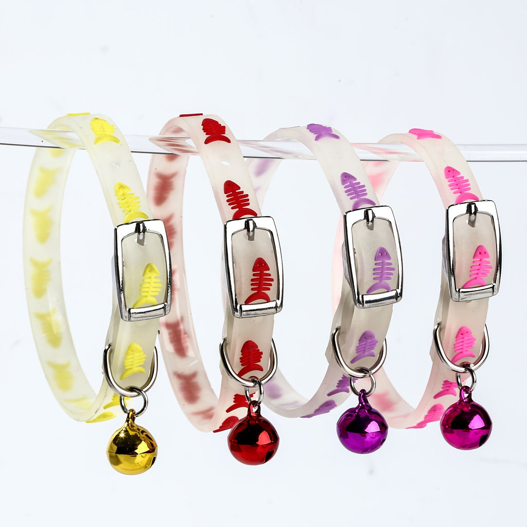3pcs random colors   in dark collars cute