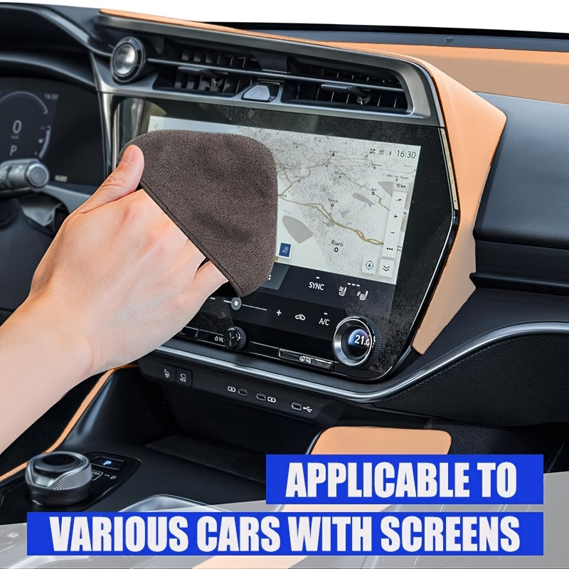 microfiber car touchscreen cleaning cloth hexagonal non