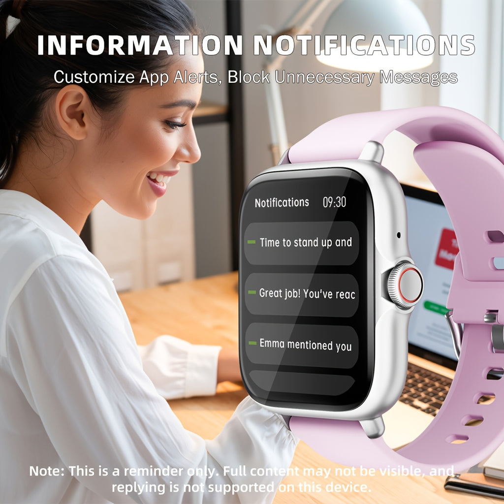 smart watch 1 83 full   display message answer