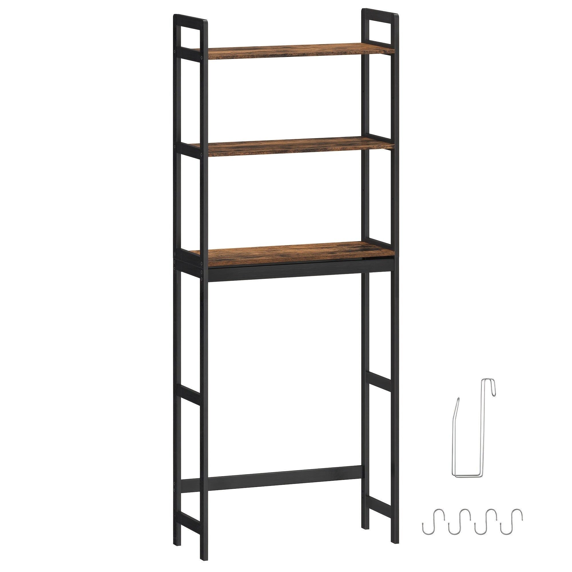 shelf unit toilet bathroom organizer