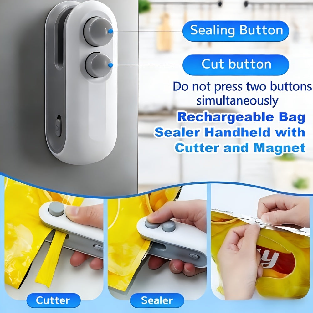 buy 1 get 1 free total 2pcs mini bag sealer usb c