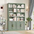 fultru bookshelf bookcase doors 6 tier   large
