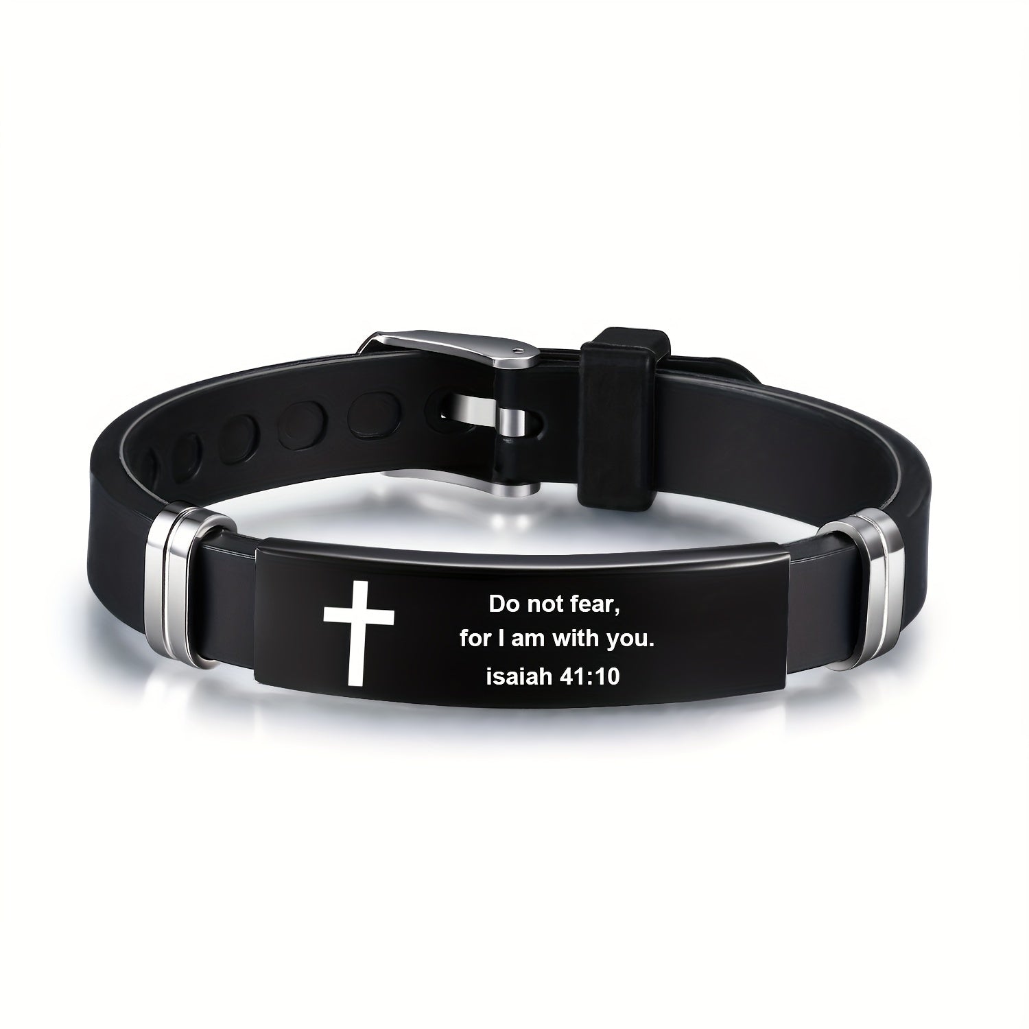 304 304 stainless steel bible bangle bangle bracelet