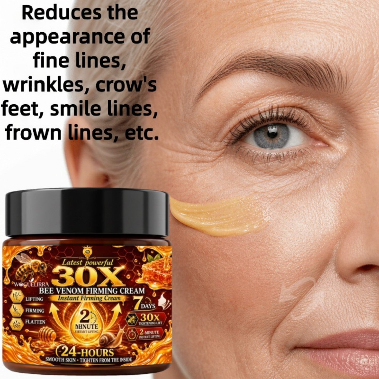 latest powerful 30x bee   instant firming face cream