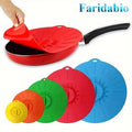 5pcs silicone bowl cover set heat resistant reusable fresh