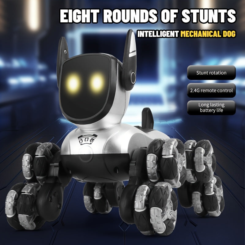 rechargeable electronic interactive intelligent robot dog