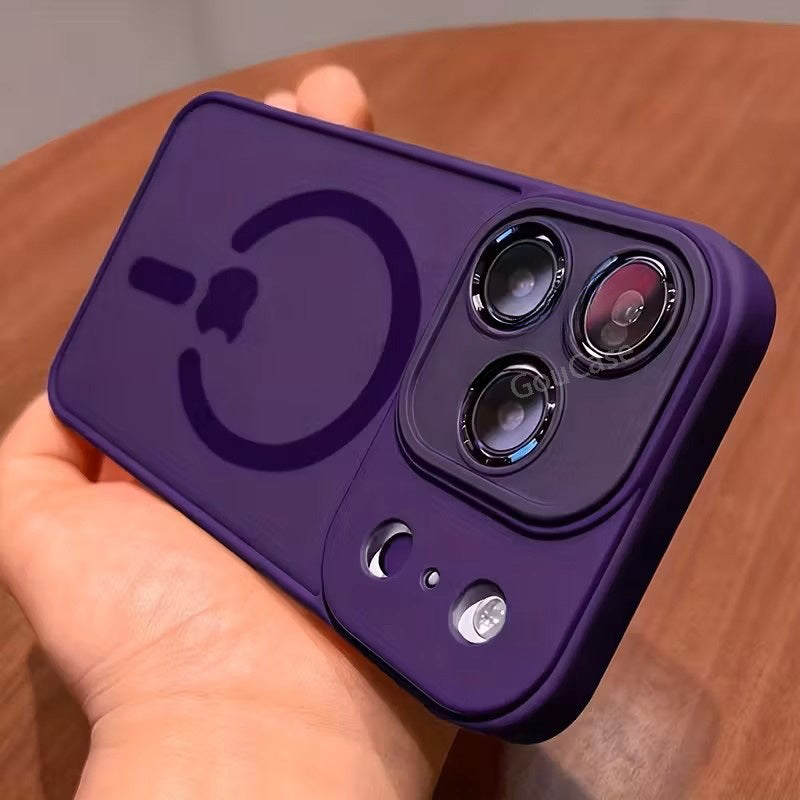 magical luxury matte translucent shockproof case   17