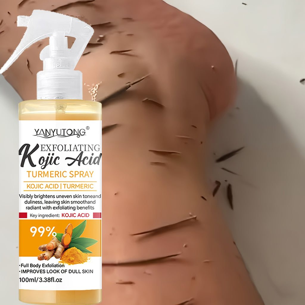 turmeric kojic acid exfoliating spray multi functional spray