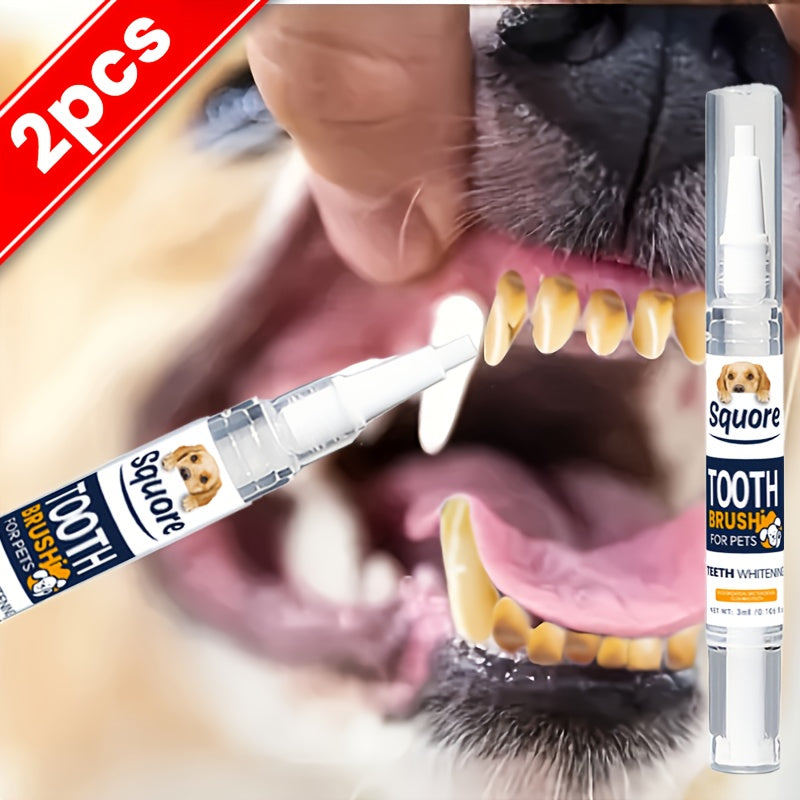 2pcs new formula pet dental cleaning pen effective teeth