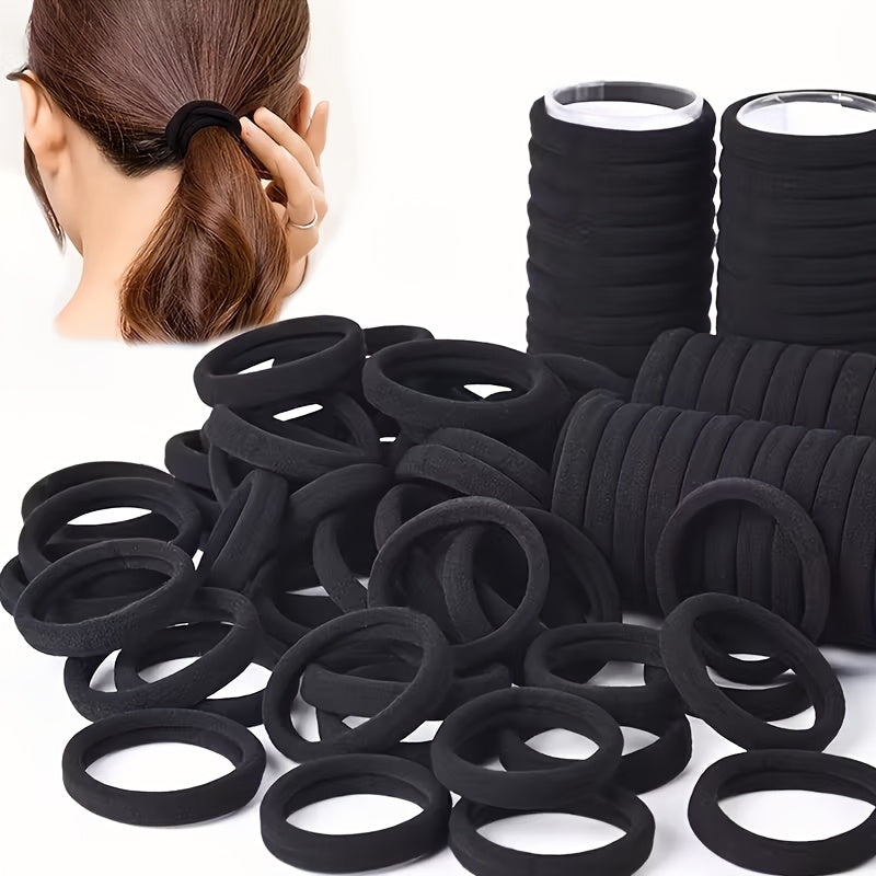 49 98pcs   hair tie super elastic hair rope durable