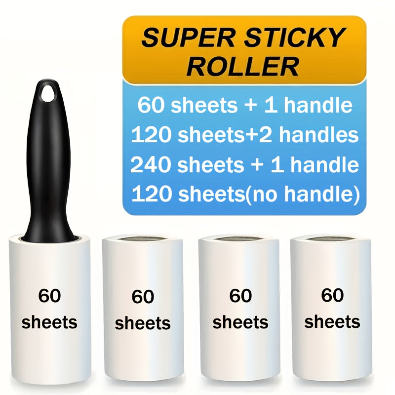 60 sheets x 2 sold separately 60 sheets 1 roller 120 sheets