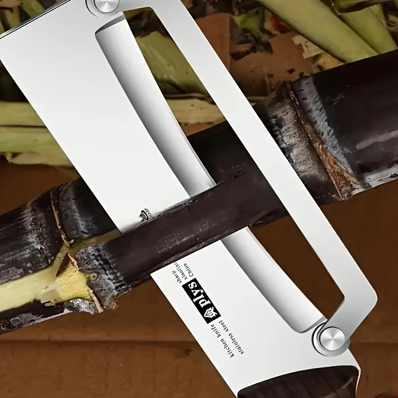 2pcs stainless steel wooden handle peeler commercial