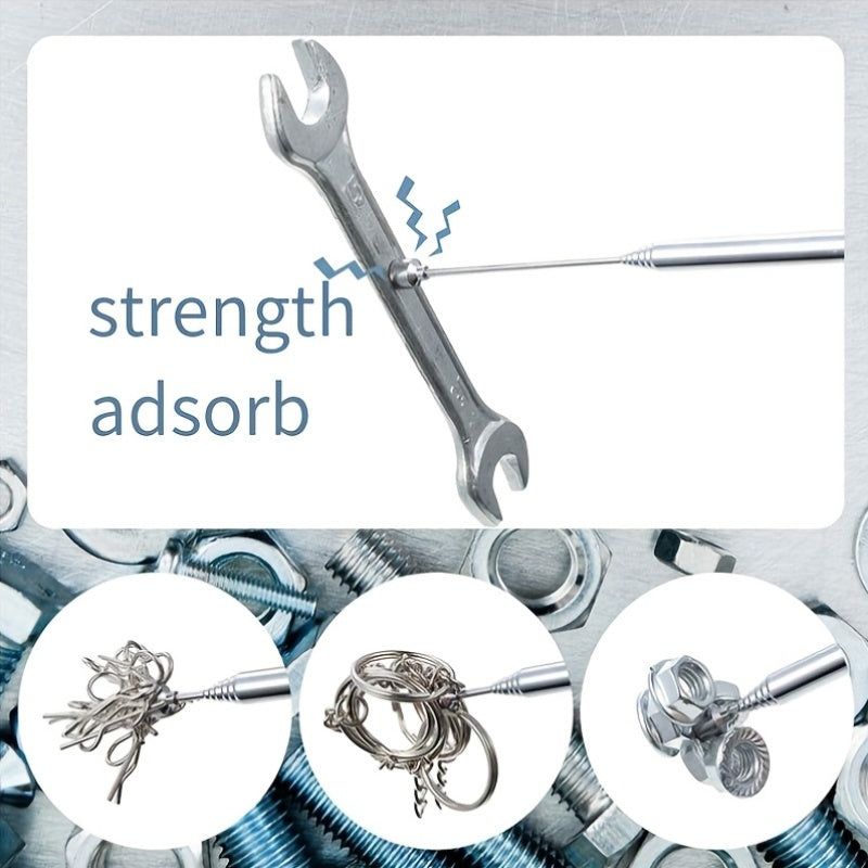 3 in 1 stainless steel telescopic magnetic tool manual iron