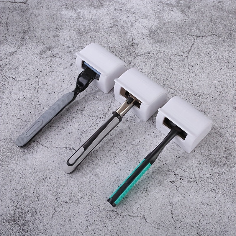organize shower a razor hanger electric toothbrush holder
