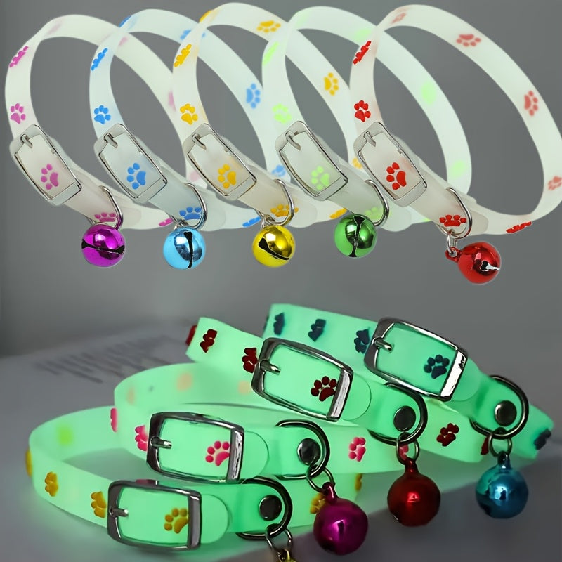 3pcs random colors   in dark collars cute