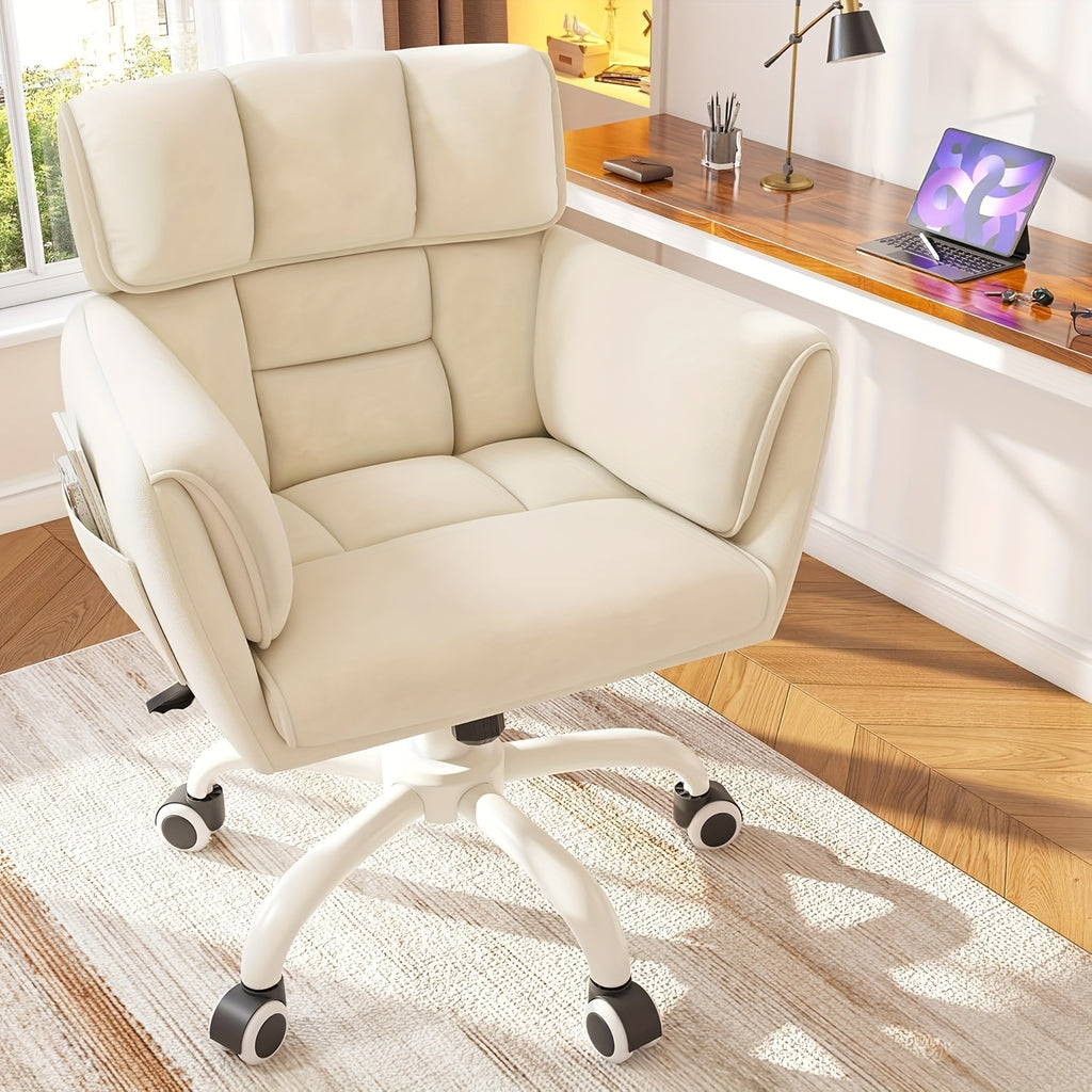 vanity chair   material   back modern