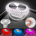 1pc car usb ambient lights mini size led atmosphere lamps