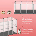 20 panels guinea pig playpen removable oxford fabric mat