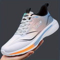 summer mens athletic shoes soft sole shock absorption mesh