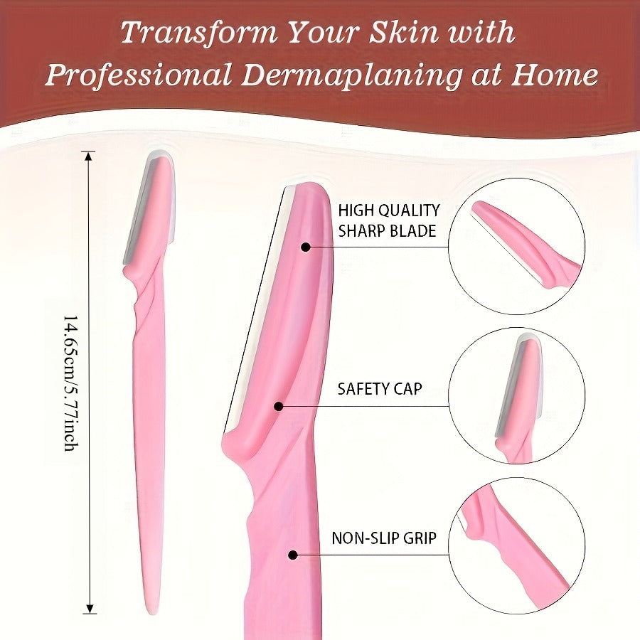 16pcs random color deluxe facial hair removal razor premium