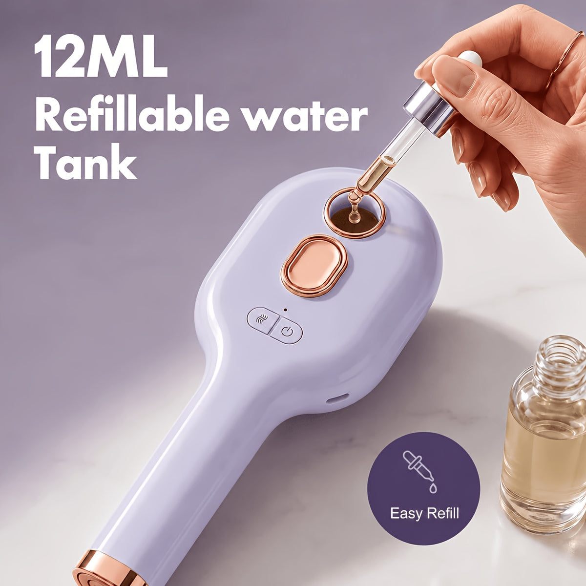 portable usb rechargeable electric scalp massager comb