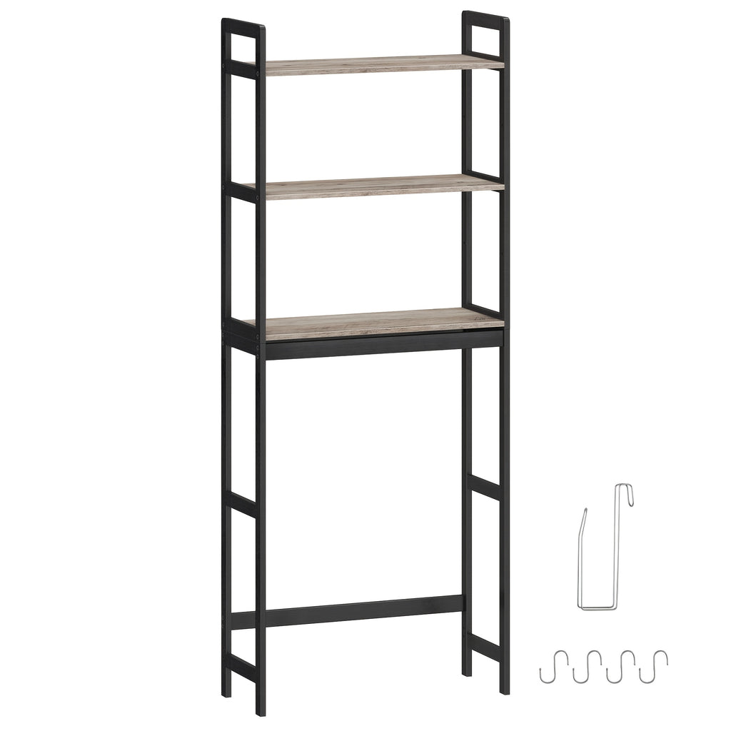 shelf unit toilet bathroom organizer