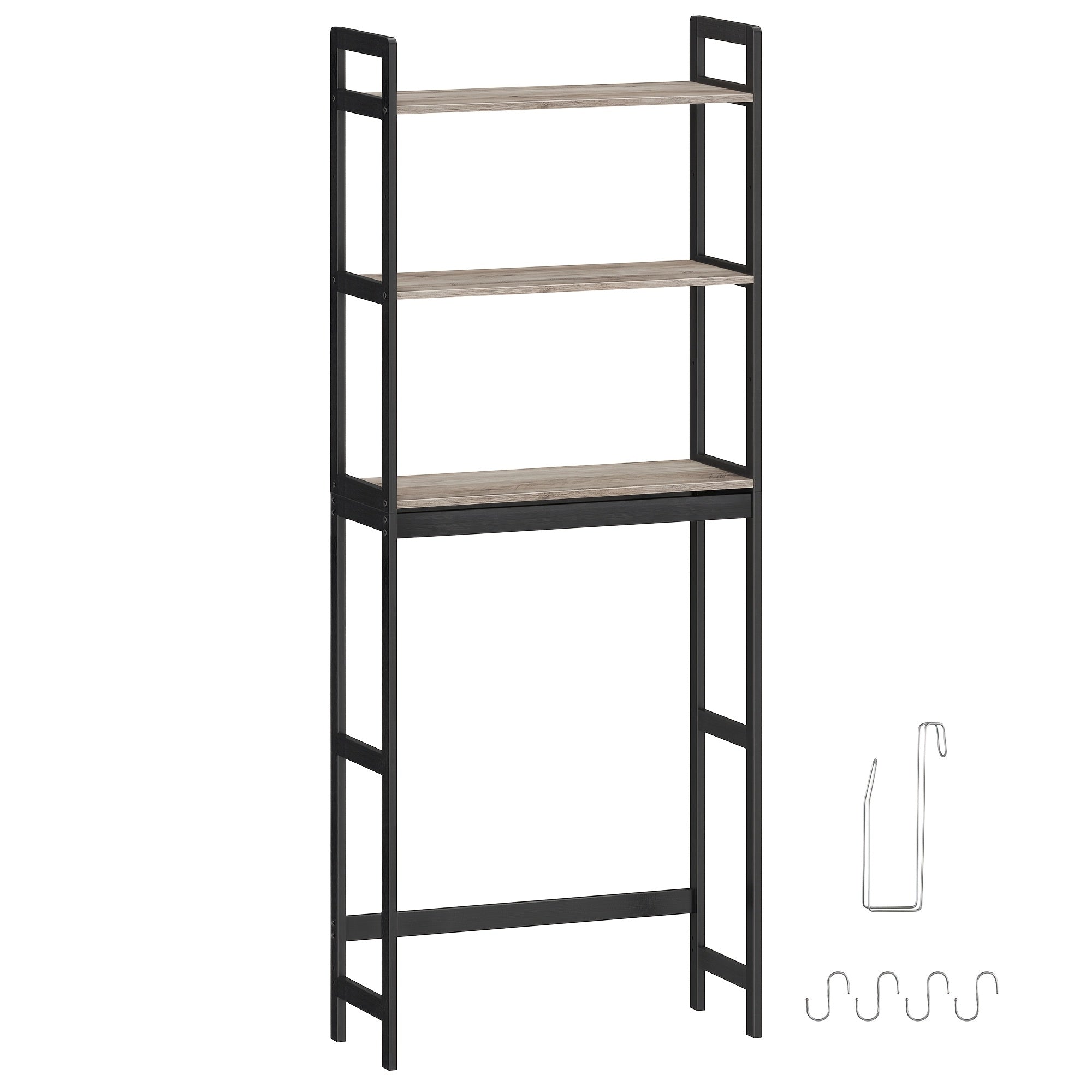 shelf unit toilet bathroom organizer