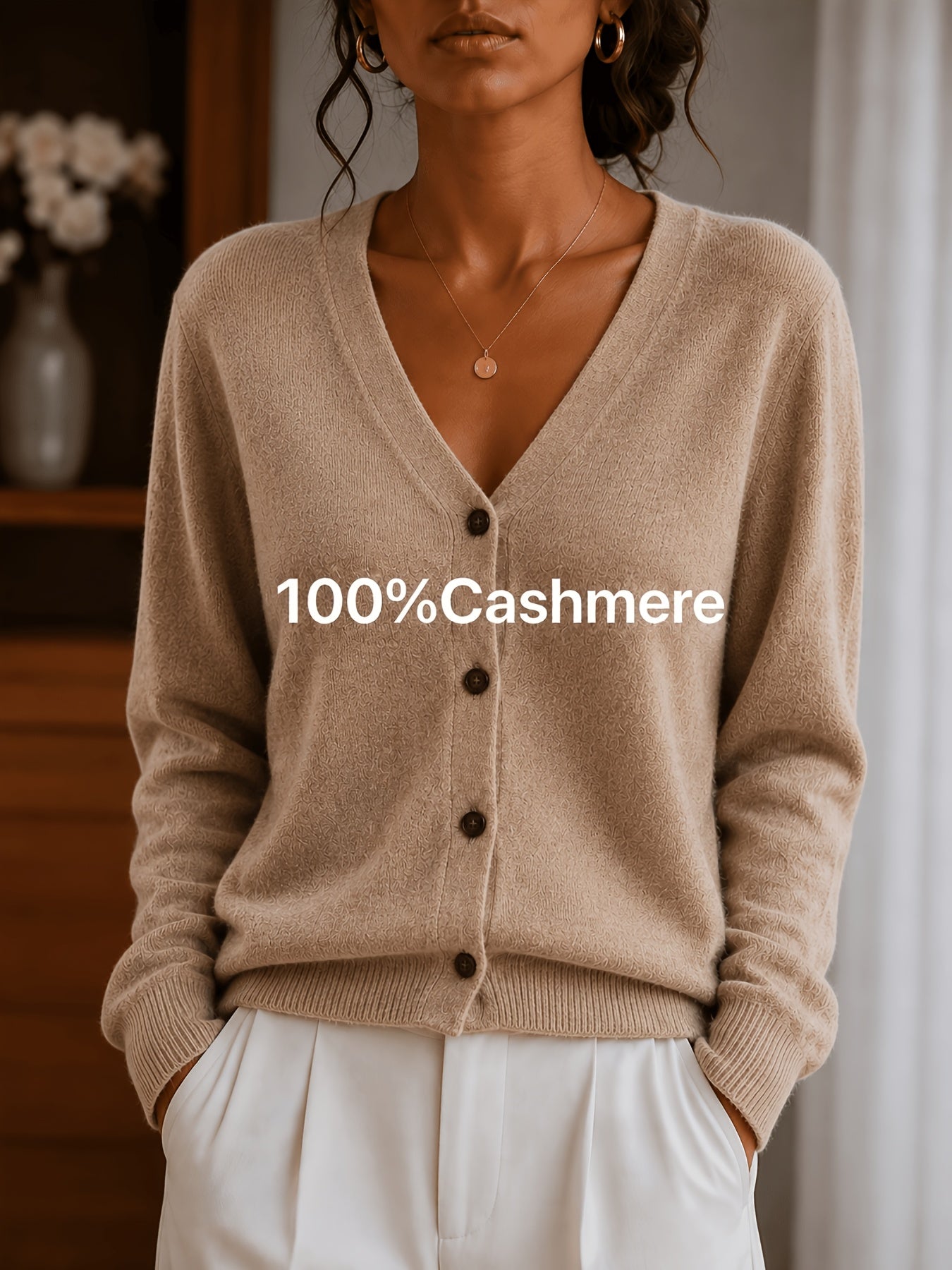 womens openwork sweater knitwear cashmere sweater women