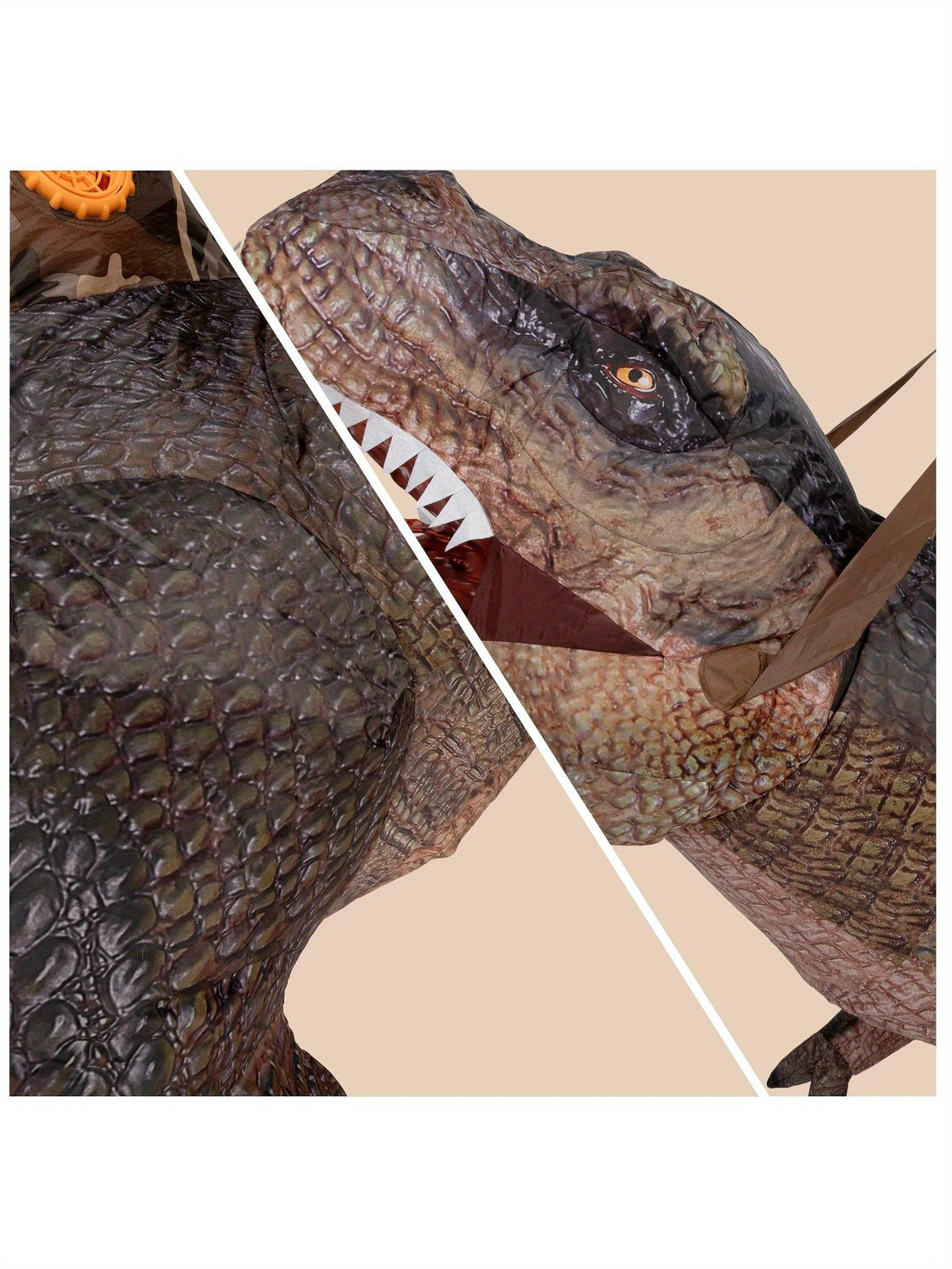 t rex inflatable dinosaur costume ride blow