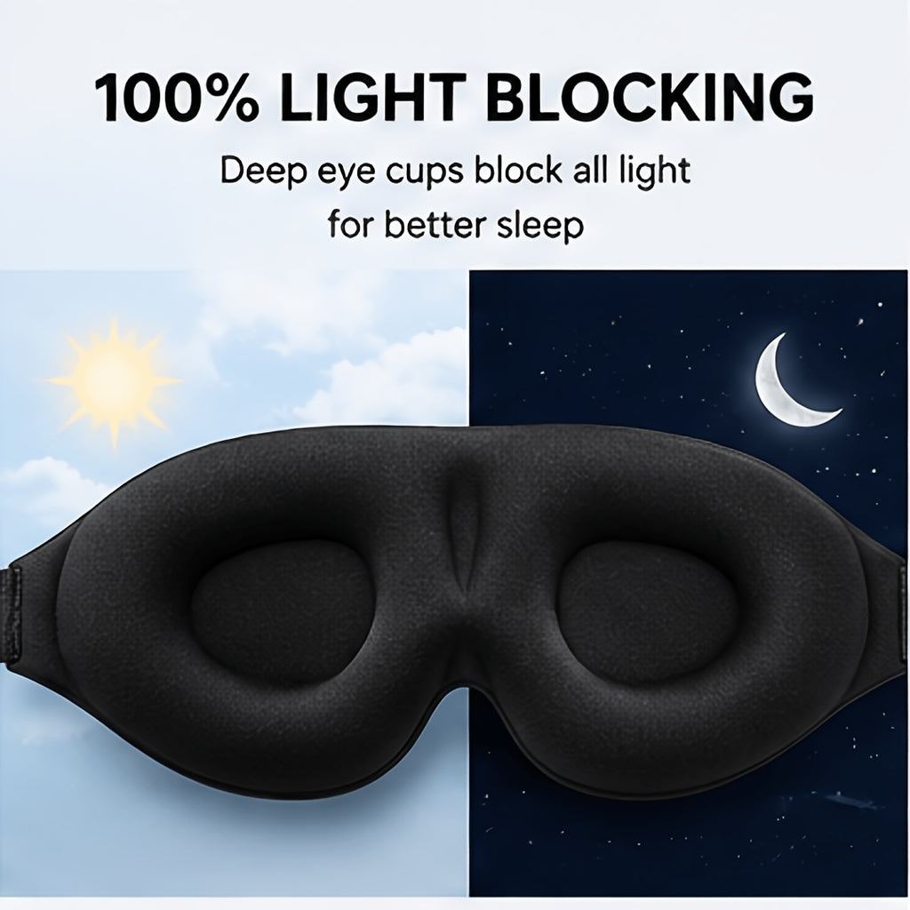 3pcs   eye mask set   contoured design