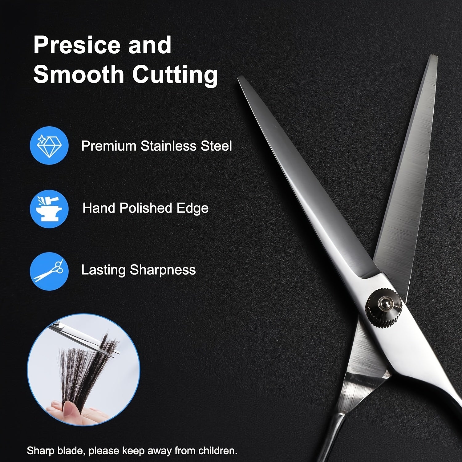 hair cutting scissors 6 5 stainless steel barber haircut