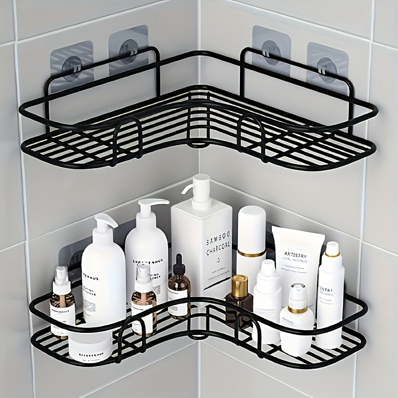 rust resistant corner shower rack a wall mounted bathroom