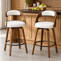 modern 26 counter height bar stools set 2 ergonomic