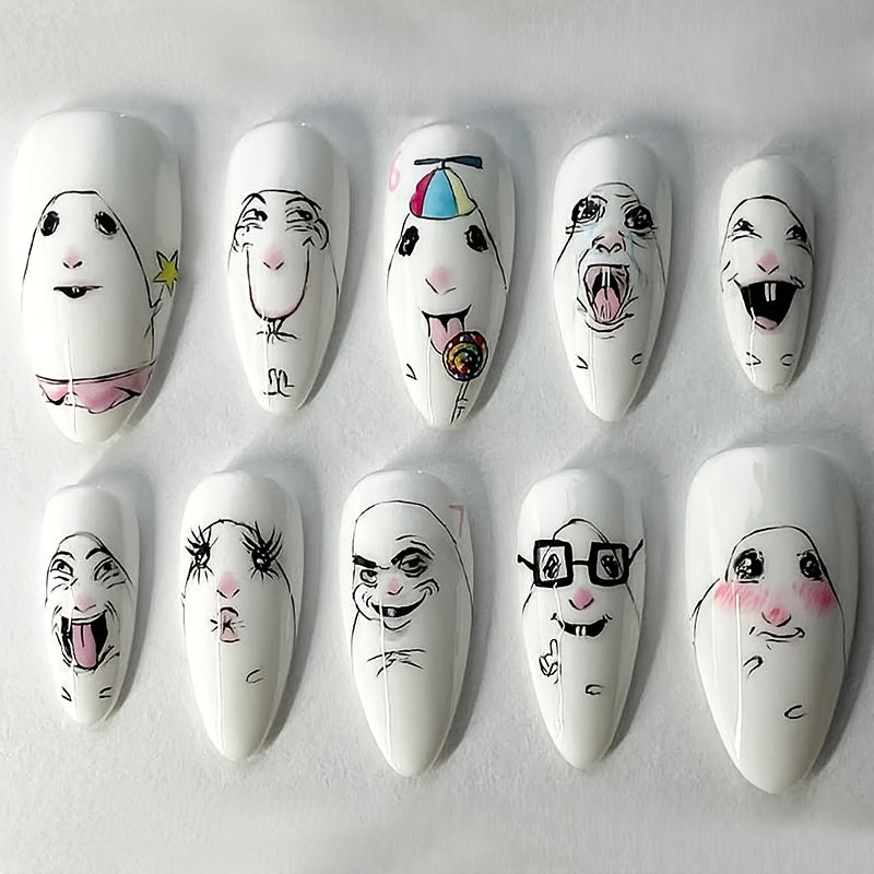 new quirky cartoon doodle   hand painted 2d