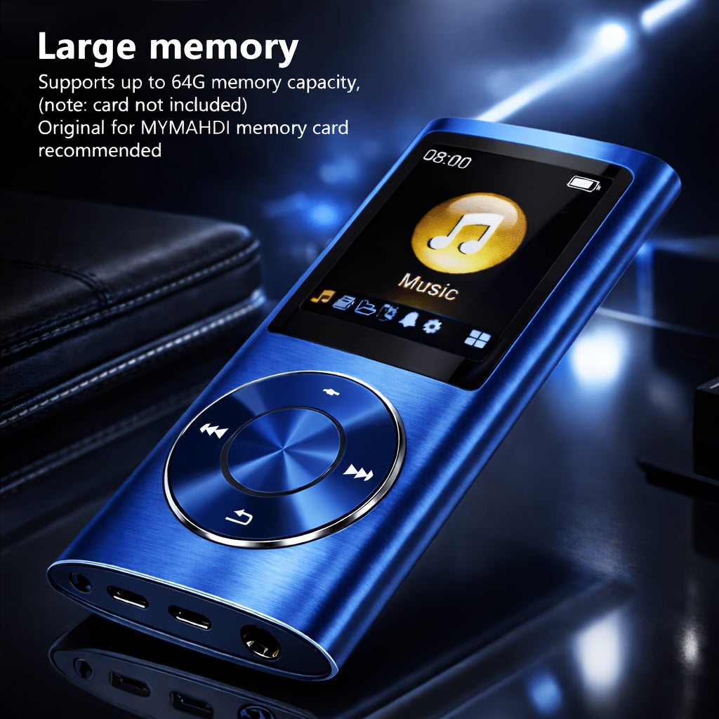 portable mp3 player stylish   a 1 8 inch lcd screen