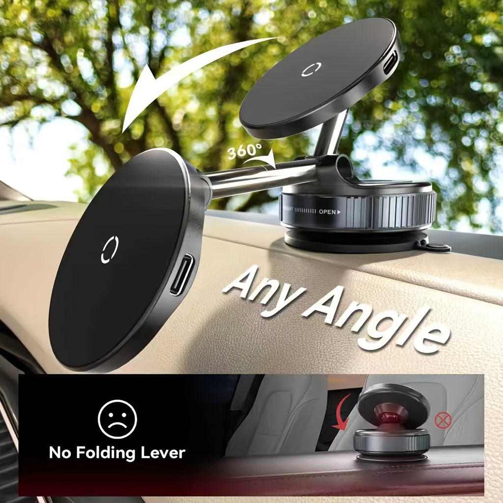 wireless car charger 15w magnetic fast charging car phone
