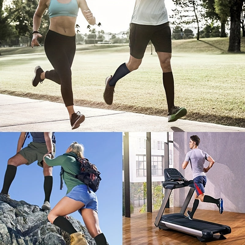 copper compression socks men women anti fatigue knee high