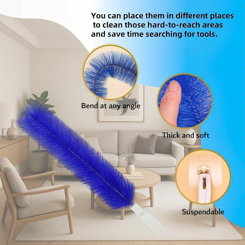 flexible microfiber fan cleaning brush multifunctional