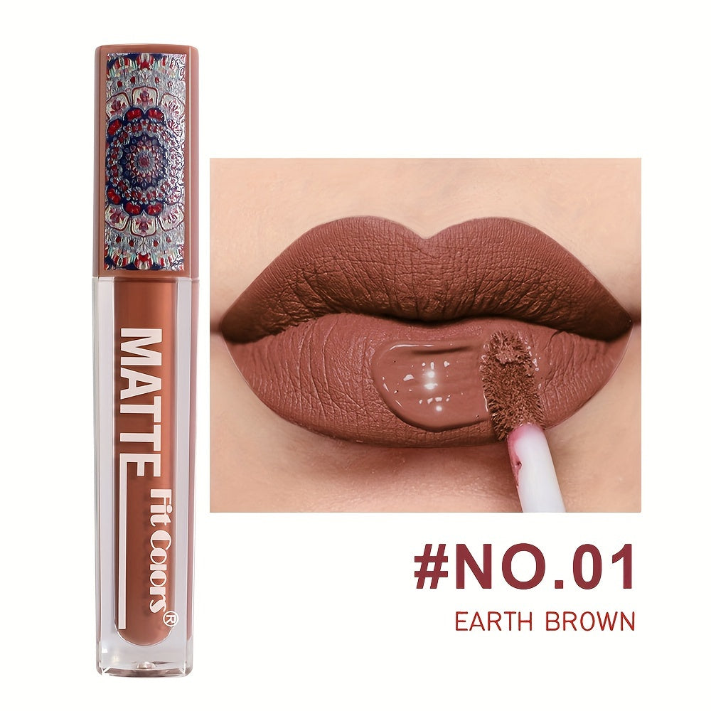 velvet matte liquid lipstick day moisturizing non stick