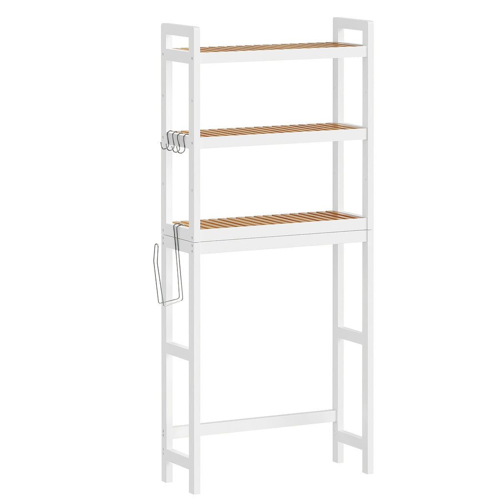shelf unit toilet bathroom organizer